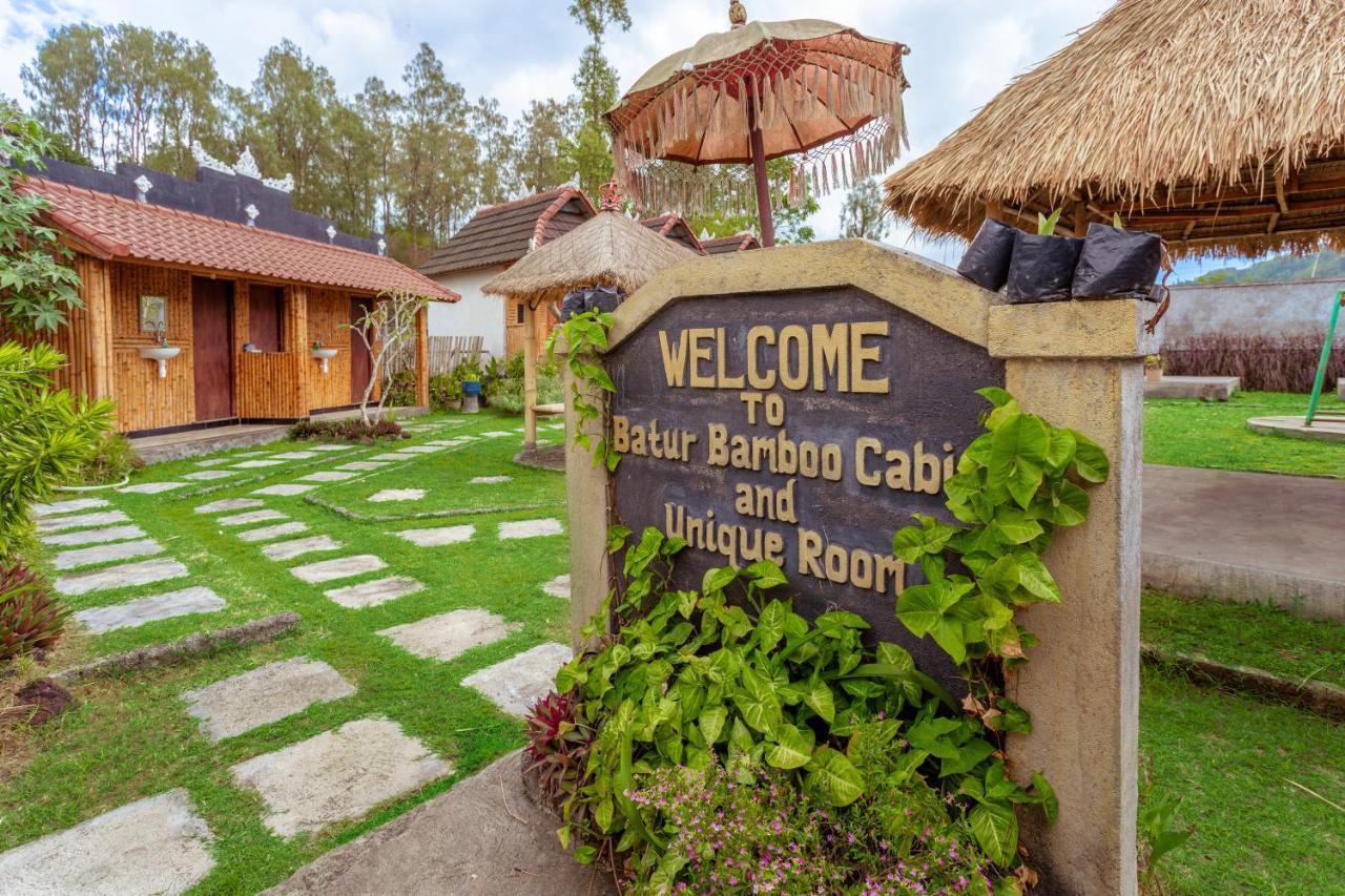 Batur Bamboo Cabin Kintamani Exterior foto