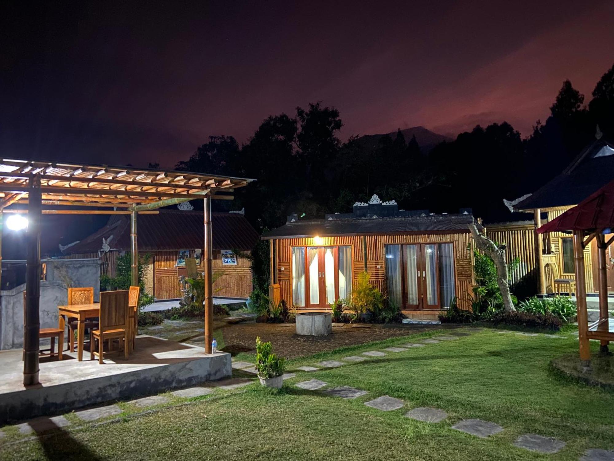 Batur Bamboo Cabin Kintamani Exterior foto