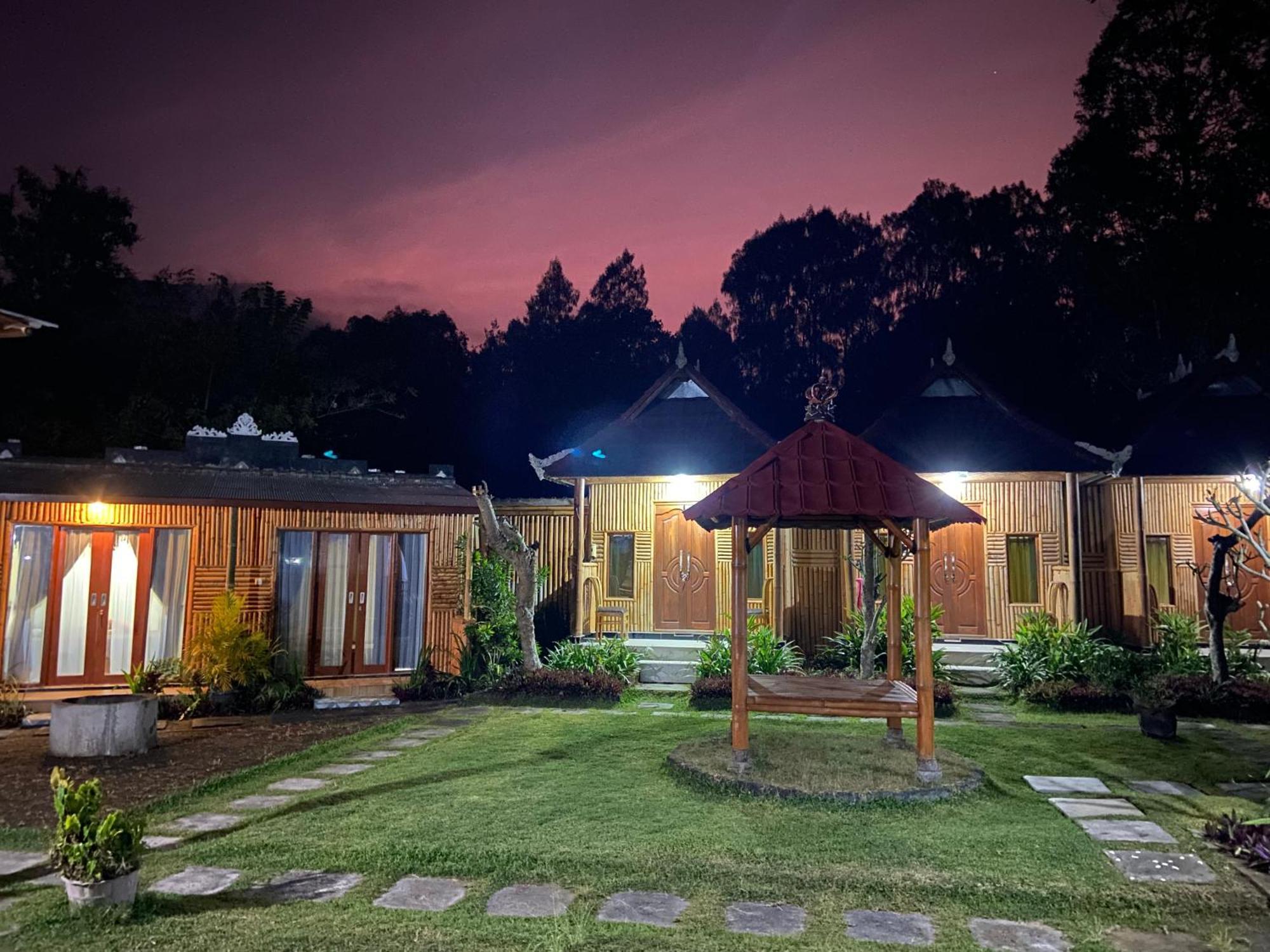 Batur Bamboo Cabin Kintamani Exterior foto
