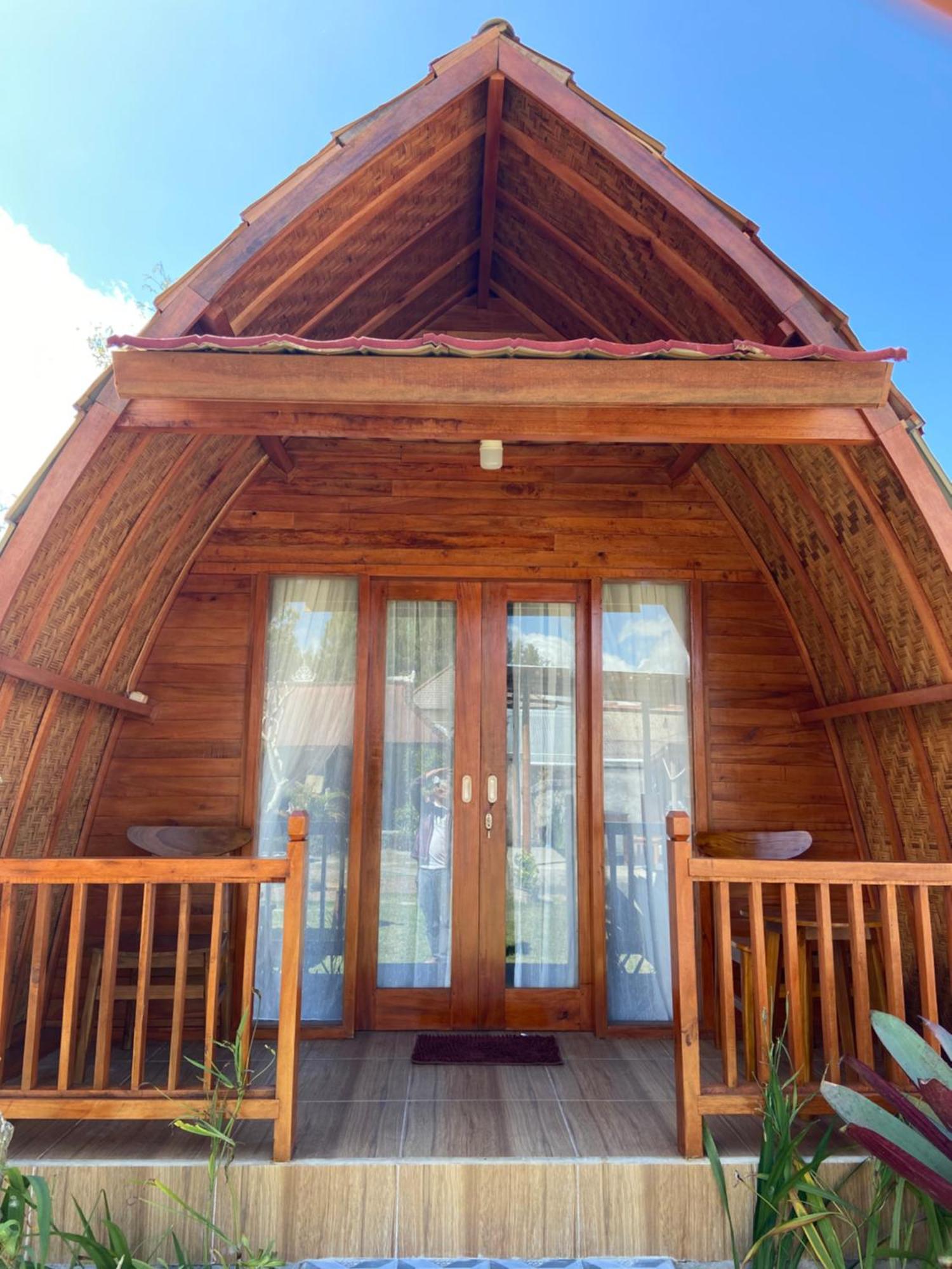 Batur Bamboo Cabin Kintamani Exterior foto