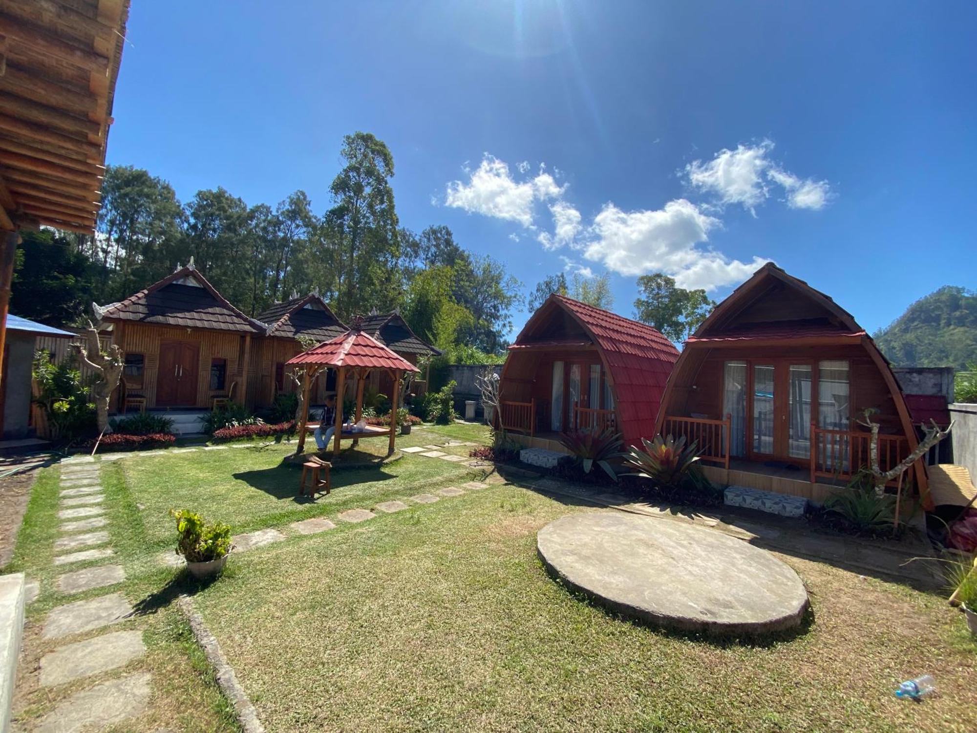 Batur Bamboo Cabin Kintamani Exterior foto